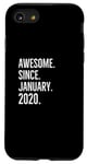 iPhone SE (2020) / 7 / 8 Awesome Since January 2020 Age Birthday Idea Case