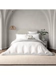 Bedeck of Belfast Astrid Cotton Percale Duvet Cover Set, White/Multi