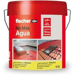 Peinture d'étanchéité Fischer - Seau 1kg - Blanc avec fibres - Résistant à l'eau et extérieur