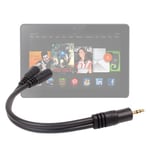 Adaptateur de répartition double Jack pour votre Amazon Kindle Fire HDX 8,9" , 7"