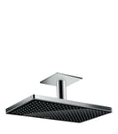 Hansgrohe Rainmaker Select 460 1jet 460x270 mm, Sort/Krom - 24002600