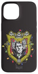 Coque pour iPhone 15 Universal Monsters Dracula Christmas Lights Crest