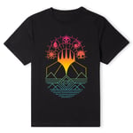 Official Magic The Gathering Colour Linework Design Unisex T-Shirt