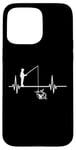 iPhone 15 Pro Max Funny fishing heartbeat fisherman angler Petri Heil Case