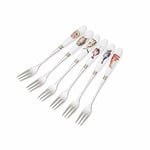 Portmeirion Home & Gifts WN1102-XG Wrendale Set of 6 Forks