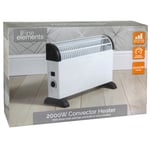 Fine Elements Portable Convection Heater Electric Radiator 3 Setting 750-2000W