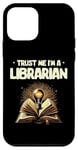 iPhone 12 mini Trust Me I'm A Librarian Library Book Reading Books Case