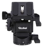 Rollei V5I - Tête de trépied Vidéo V5I - pour mouvements légers et Souples - pour Une Utilisation sur monopodes, pour Objets en Mouvement