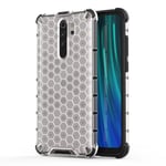 Xiaomi Bofink Honeycomb Redmi Note 8 Pro kuoret - Valkoinen