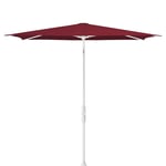 Glatz, Twist parasoll 250x200 cm matt white Kat.5 645 Burgundy