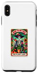 Coque pour iPhone XS Max The Plant Lady Carte de tarot Halloween Squelette magique