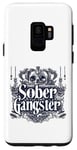 Coque pour Galaxy S9 AA NA Funny Recovery Still Sober Gangster Cool Drinking