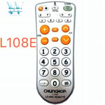 Télécommande Universelle de Rechange pour TV/SAT/DVD/CBL/DVB-T/AUX grand bouton de copie