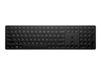 HP 455 - Clavier - programmable - sans fil - 2.4 GHz - Portugais - noir - pour HP 34; Elite Mobile Thin Client mt645 G7; ZBook Firefly 14 G9; ZBook Fury 16 G9