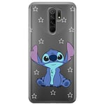 ERT GROUP Coque de téléphone Portable pour Xiaomi REDMI 9 Original et sous Licence Officielle Disney Motif Stitch 006 Parfaitement adapté à la Forme du téléphone Portable, partiel imprimé