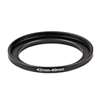 Step Up 42mm to 49mm Step-Up Ring Camera Lens Filter Adapter Ring 42mm-49mm