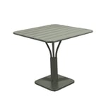 Fermob Luxembourg Pedestal bord kvadratiskt rosemary