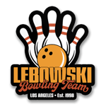 The Big Lebowski Bowling Team Sticker, Accessories