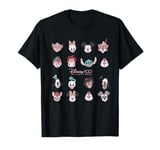 Disney 100 Years of Wonder Famous Faces Muted Cute D100 T-Shirt