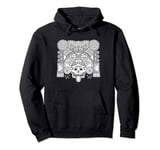 Mictlantecuhtli Aztec God Lord of the Land of the Dead Pullover Hoodie