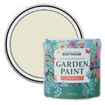 Rust-Oleum Beige Mould-Resistant Garden Paint In Satin Finish - Oyster 2.5L