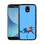 Samsung Galaxy J3 (2017) Soft Case (svart) Pokémon - Greninja