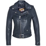 Blouson Schott  PERFECTO FEMME  Indigo LCW 8600