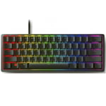 Mini clavier RAZER Huntsman, commutateur violet 60 %, disposition américaine