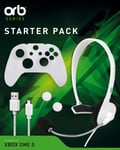 Xbox One S Starter Pack Inkl Headset Laddkabel Silikon Skin Tumgrepp