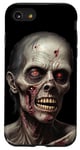 Coque pour iPhone SE (2020) / 7 / 8 Zombie horreur costume Halloween sanglant effrayant