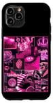 Coque pour iPhone 11 Pro Y2K Baddie Vision Board Rose Esthétique Streetwear