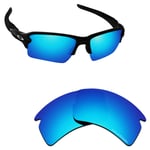 Hawkry SaltWater Proof Ice Blue Replacement Lenses for-Oakley Flak 2.0 XL