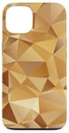 Coque pour iPhone 13 Simple Abstrait Crème Abstrait Triangle