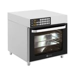 Royal Catering Varmluftsovn - 2800 W Timer 6 funksjoner 4 brett