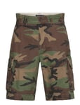 Polo Ralph Lauren 10.5-Inch Classic Fit Camo Cargo Short Khaki Green