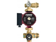 Ferro Gm60gpa Blandningsgrupp För 1"-Distributör Med Elektrisk Pump 25-6 130 // Tg.Roz.Group.Mix-60