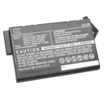 Battery compatible with Wedge Tech PowerBook 5 CD 6600mAh