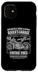 iPhone 11 Roger's Garage Vintage Motorcycle Design for the Name Roger Case