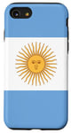 Coque pour iPhone SE (2020) / 7 / 8 Argentine Drapeau Cadeau argentin pour les Argentins