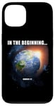 Coque pour iPhone 13 In The Beginning - Genesis 1-2 Creation Bible Verse Graphic