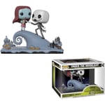 Figurine Funko Pop! L'Étrange Noël de M. Jack : Jack et Sally sur la colline - 9 cm - Disney - Pop !