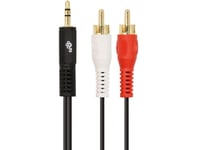 Cable 3.5Mm Minijack - 2X Rca M/M (Chinch) 1.5M