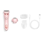 Beautibloom Livora Home Electric Epilator, 2-in-1 sähköinen parranajokone naisille