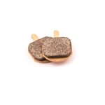 Clarks Sintered Disc Brake Pads With Carbon For Hayes Sole / GX-2 / MX2 / 3 / 4