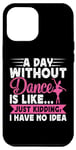 iPhone 14 Pro Max A Day Without Dance Is Like Just Kidding No Idea Case