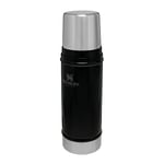 Stanley Classic Legendary Thermos 0.47L - Maintient la Température 15h (Chaud/Froid) - Bouteille Isotherme 500ml - Sans BPA - Gourde Isotherme en Acier Inoxydable - Gourde Inox - Matt Black