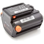 Batterie convient à Gardena PowerMax Li-18/32 tondeuse à gazon et Jet Li-18 ou encore BLi-18 (9840-20, 9839-20) - (Li-Ion, 2000mAh, 18V) - Vhbw