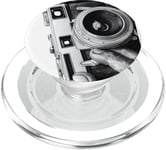 Appareil photo analogique vintage SLR Art Photographe Film PopSockets PopGrip pour MagSafe