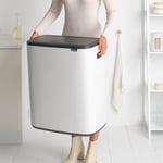 Brabantia Bo Touch 30/30L Bin White