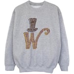 Sweat-shirt enfant Willy Wonka  W Logo Hat